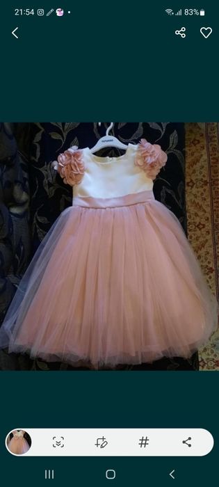 Шикарный детский платя