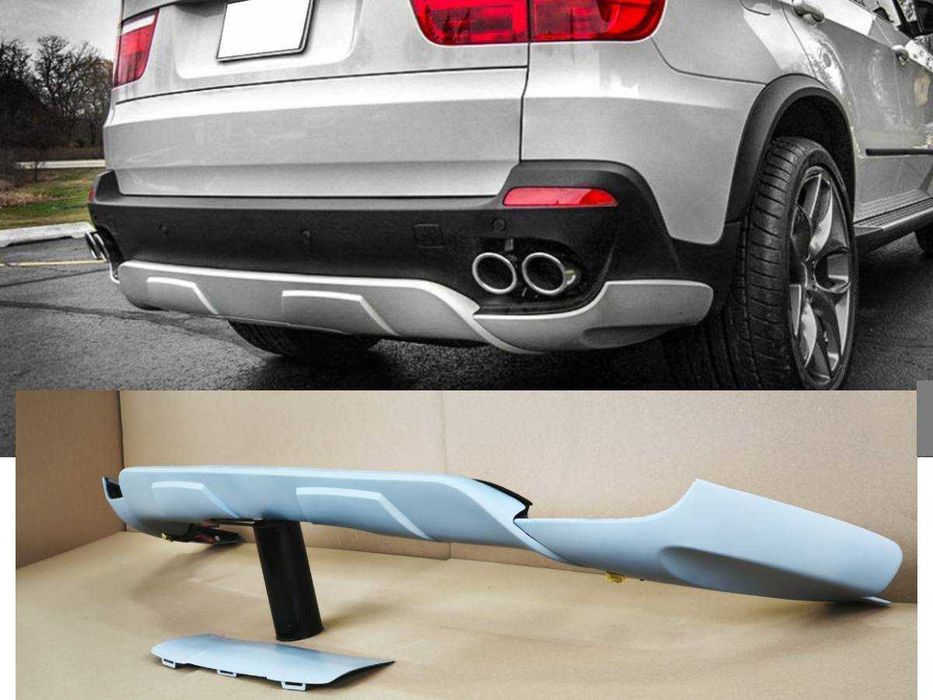 Преден + заден спойлер за броня BMW X5 E70 Аеро пакет - Aero Kit