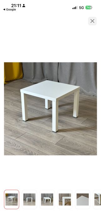 Детский стол + стулья от ikea