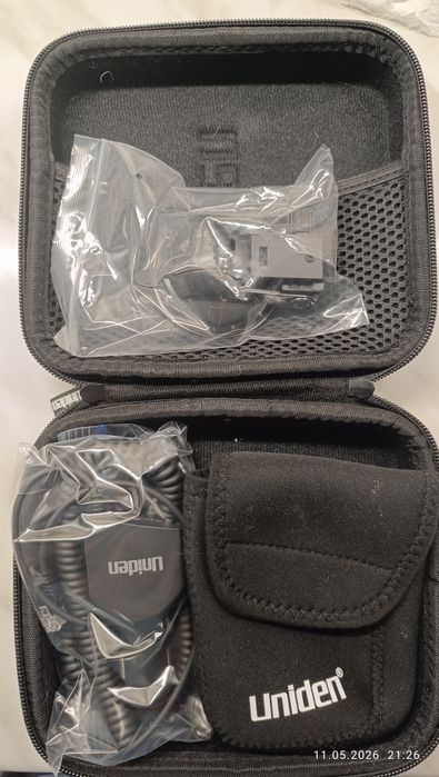 Detector radar Uniden R8 R8W autolearn in cutie plastic box