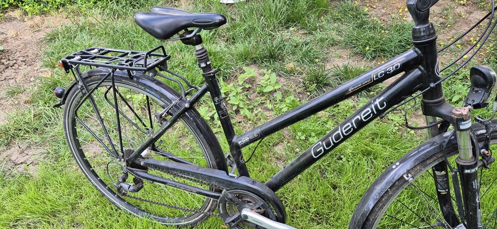 Bicicletă Trekking Gudereit LC 30 – Cadru Aluminiu, Schimbătoare Shimano, Stare Foarte Bună (Originală Germania)