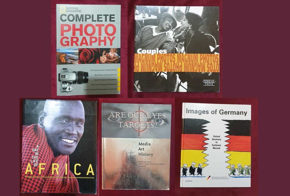 Фотография, изложби, изкуство, мода - 30 книги