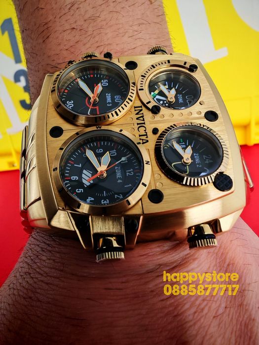 INVICTA Zulu Gold 54 mm, Инвикта нов мъжки часовник