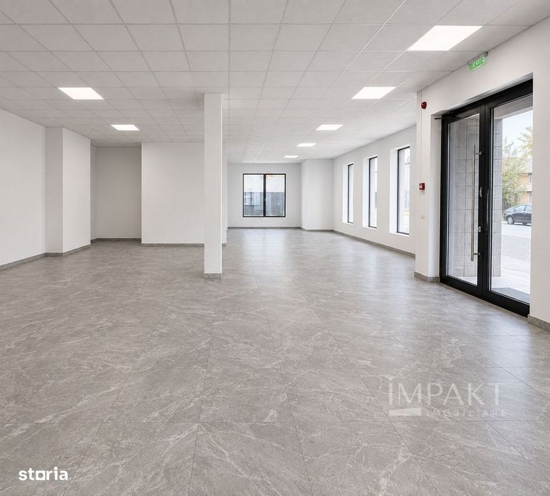 Spațiu comercial premium | 124 mp | IRIS | Vad excelent |