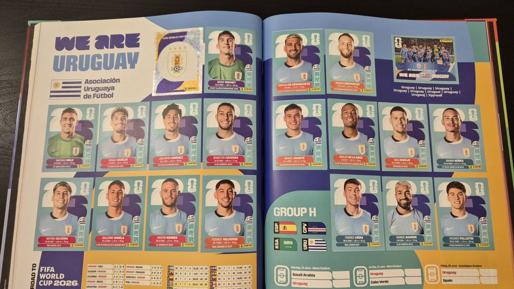 НАМАЛЕНИЕ! Колекционерски албум Панини / Panini World Cup 2026 с твърди корици - 100 % попълнени стикери