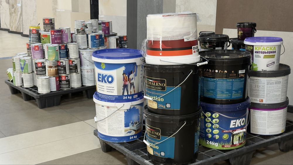 Распродажа красок от 1000 тг