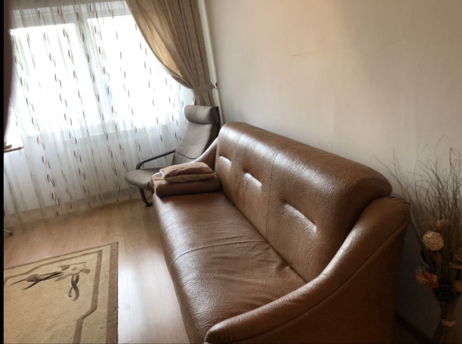 Canapea piele naturala extensibila