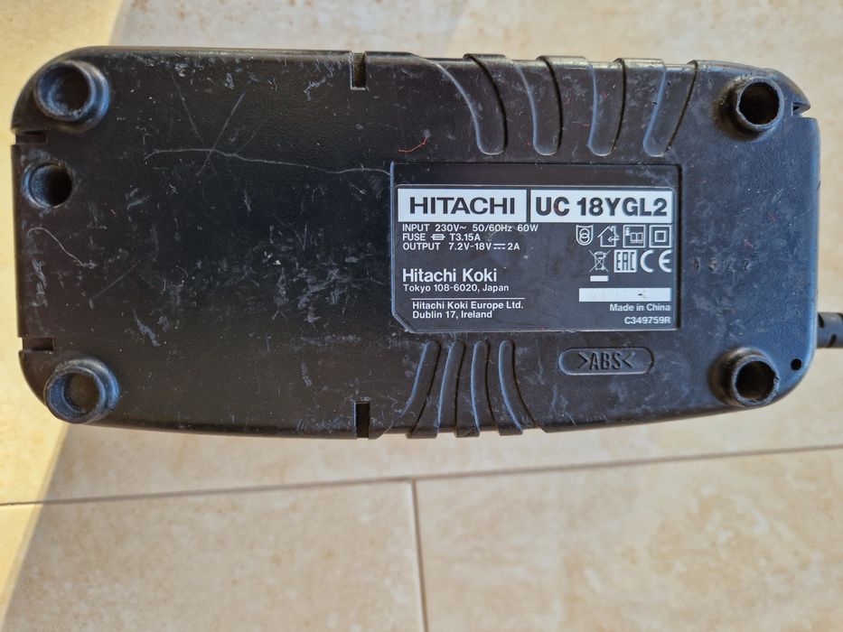 Hitachi UC 18YGL 2 , BCL 1415  - incarcator si acumulator