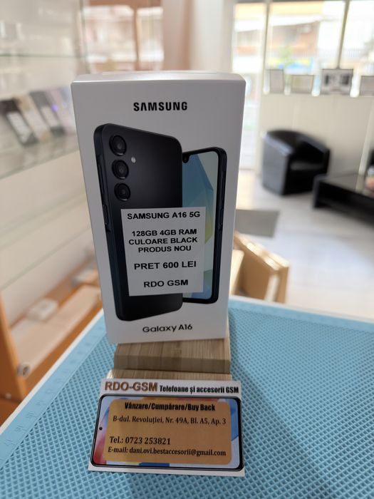 Samsung A16 5G 128Gb Dual Sim/Nou/Garantie