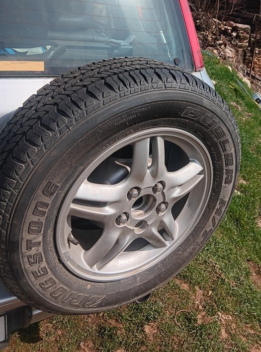 205 70 15 гума с джанта 5x114.3 R15 honda CRV 1бр резерва гума