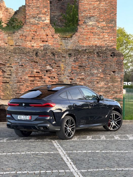 BMW X6 4.0d Mild Hibrid 340Cp Grila Iluminata Far laser Extra full