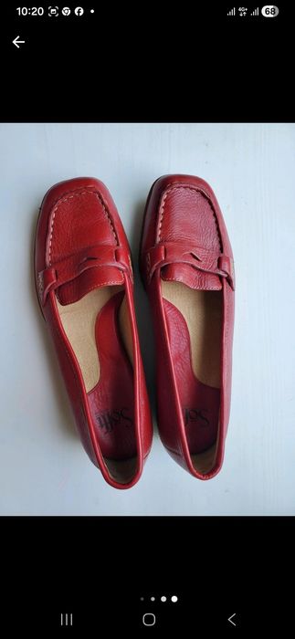 Мокасины кожанные