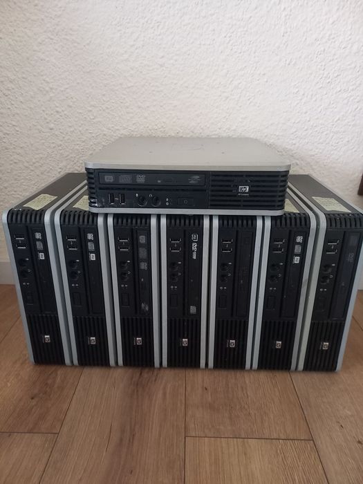 Lot 7x  mini PC HP dc7800p USDT SSD 120GB 4GB RAM WiFi