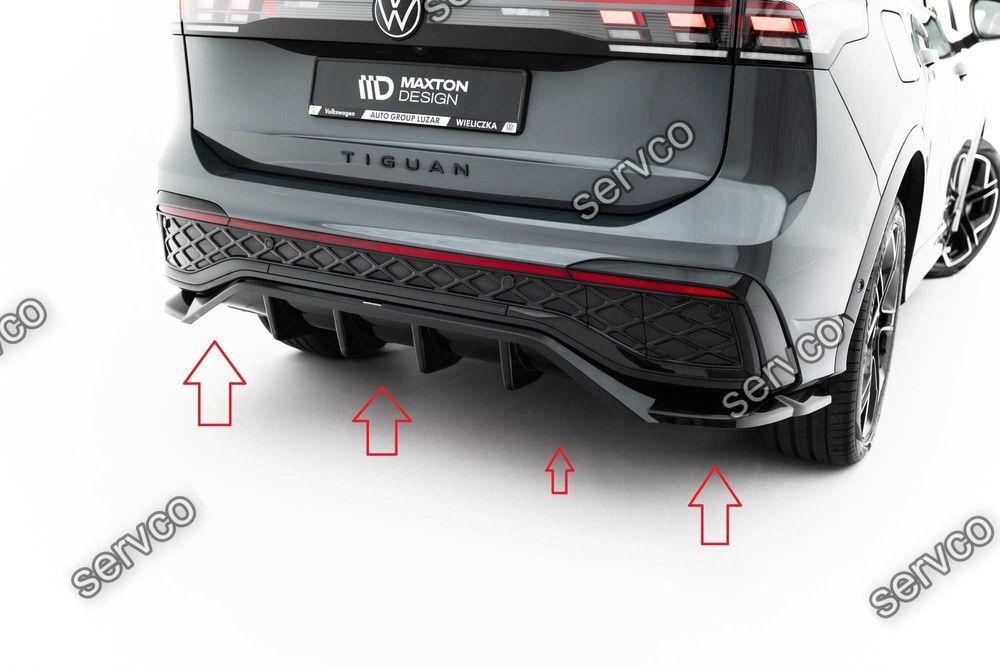 Prelungire bara spate Volkswagen Tiguan R-Line Mk3 2024- v2 - Maxton