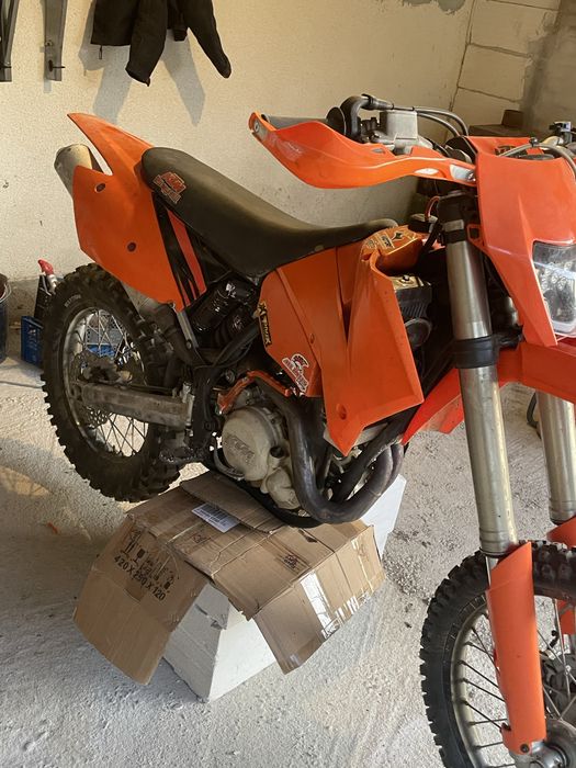 Vînd ktm exc 450 2004  cu acte de înmatriculare