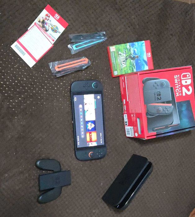 Nintendo switch 2 nou+joc zelda botw schimb