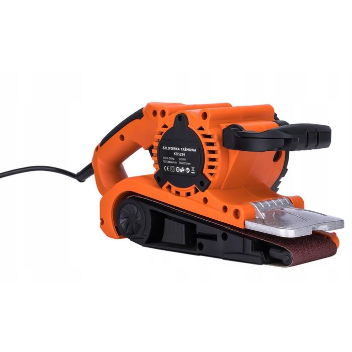 Slefuitor cu banda 2000W, 220V, 76 x 533 mm, sac pentru praf,Kraft