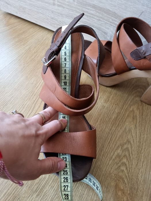 Sandale cu toc Massimo Dutti 39