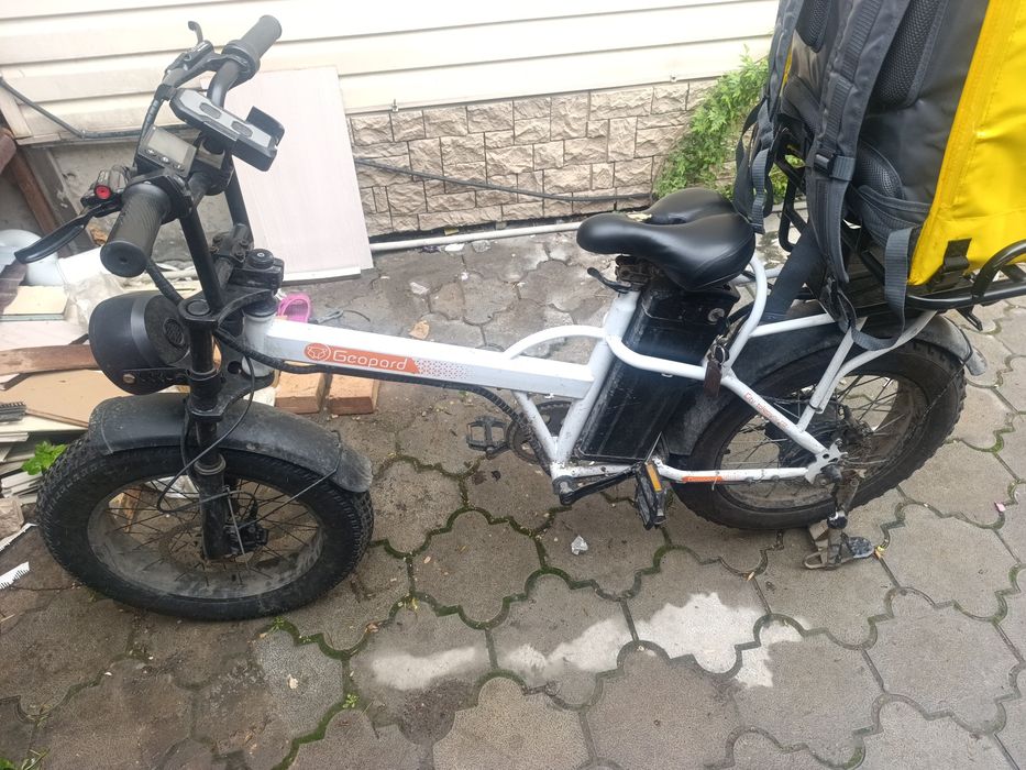 Продам электровелосипед леопард