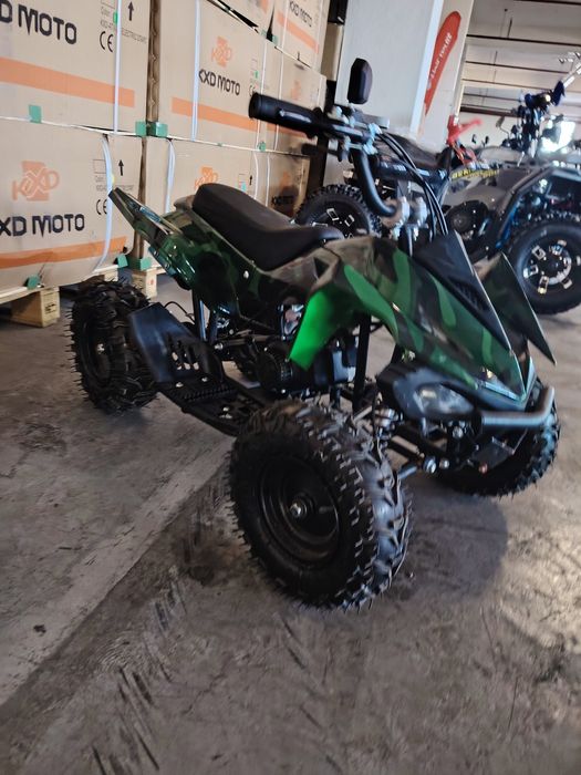 ATV 49cc raptor militar nou cu garanție pentru copii  și livrare in toată țara