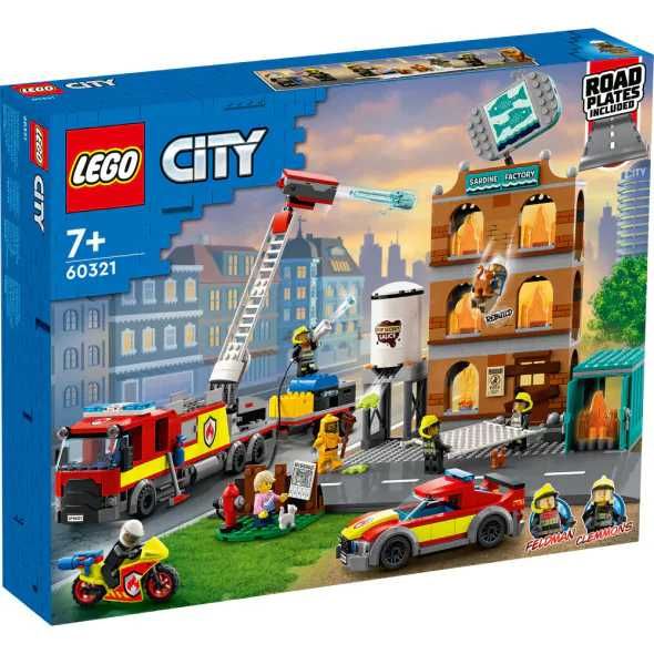 Нови Lego City - Централна гара (60469)/Пожарна бригада (60321)