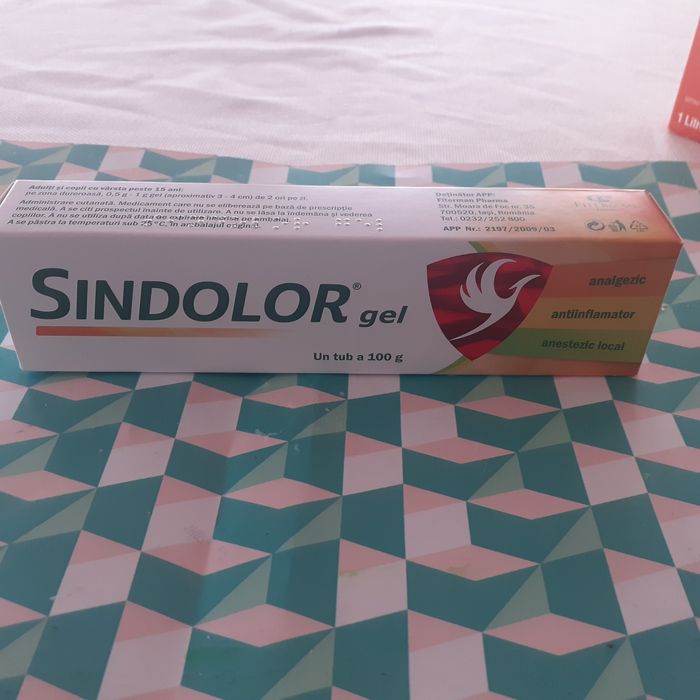 Sindolor gel 100 g.