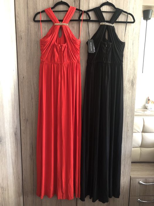 Дълга черна рокля Guess by Marciano