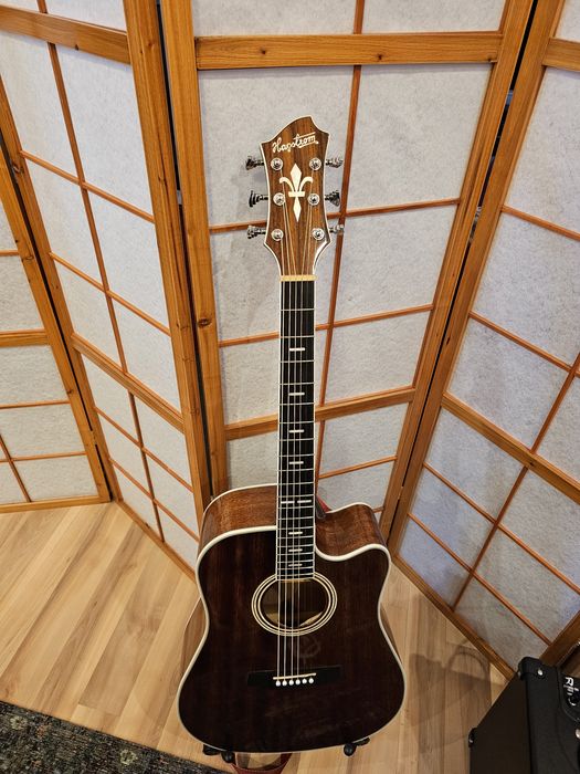 Акустична Китара Hagstrom Mora II Mahogany Series MODRE2-CE