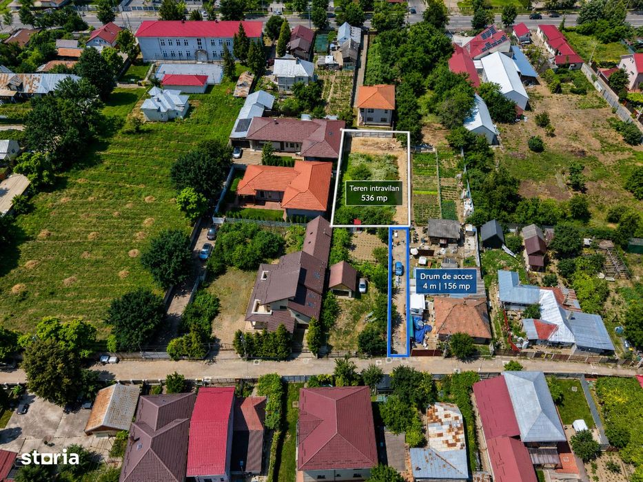 Teren intravilan 536 mp de vanzare in Bacau – la 2 km de Arena Mall