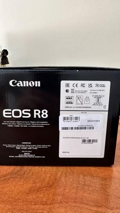 Canon EOS R8 + объектив