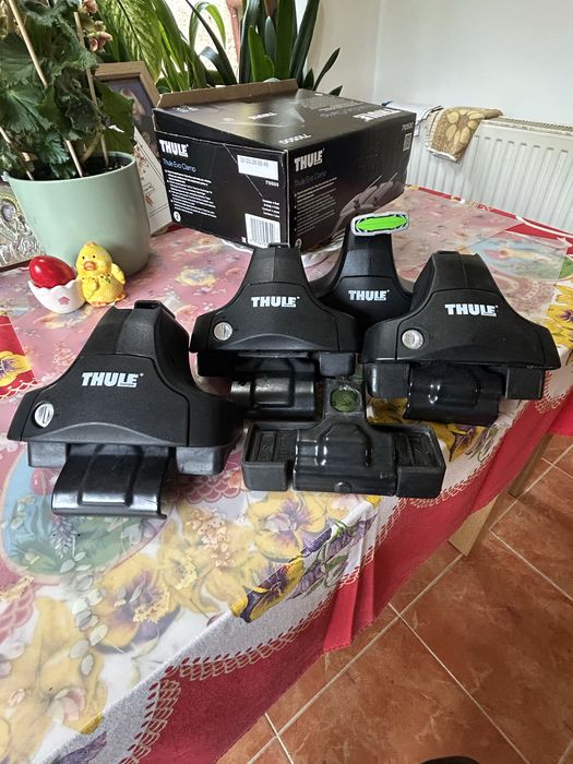 Vând set kit Thule și 4 picioare