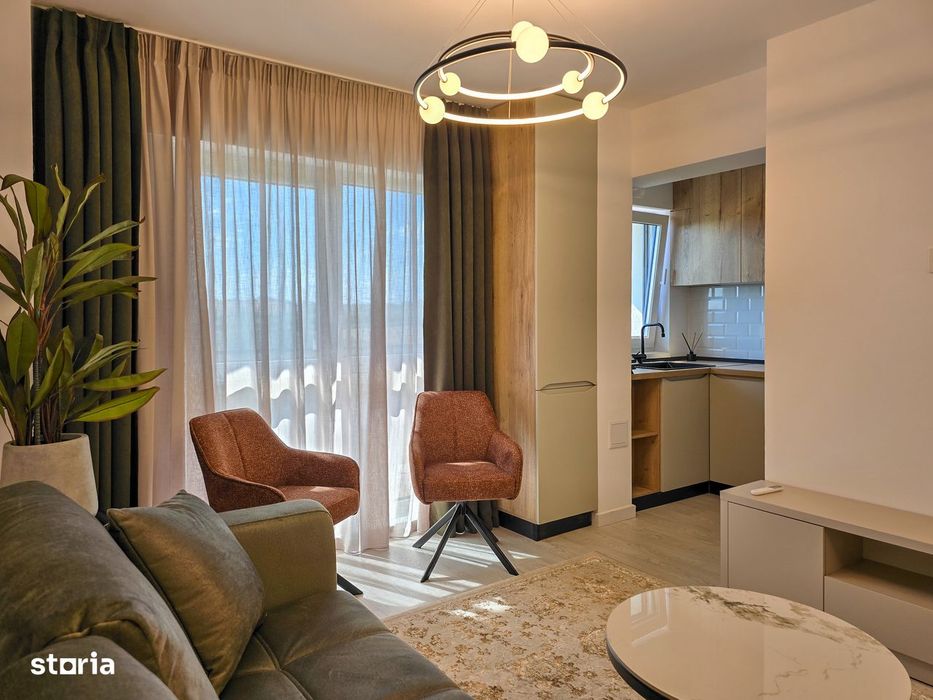 Apartament 1 cameră complet mobilat și utilat în Lapis Residence