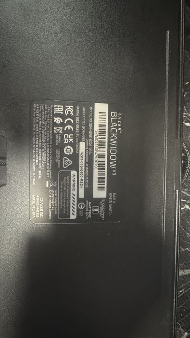 Клавиятура  Razer BlackwidowV3