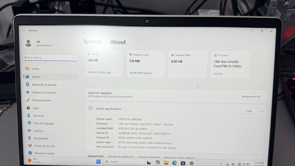 HP EliteBook 640 G10