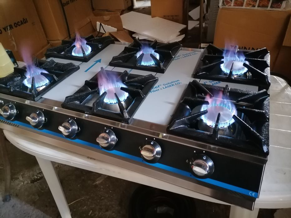 Газов котлон®  професионален-защита СЕ  газ дюнер скара фритюрник