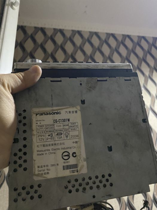 Panasonic Mafon sotladi eskicha arginal