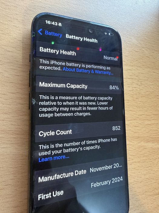 Iphone 15 Pro, 256 GB