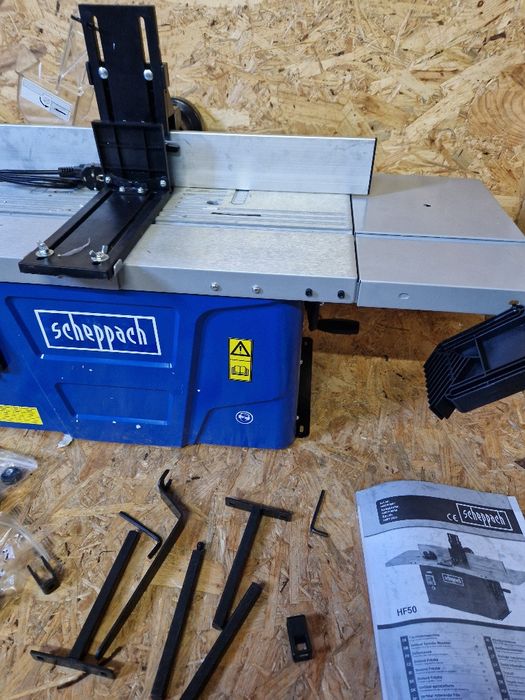 Mașina de frezat lemn scheppach hf 50