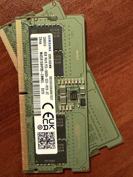 Memorii laptop Samsung 2x8gb DDR5 5600