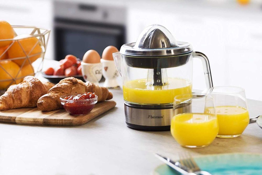 Bestron ACJ350 Цитрус преса,неръждаема стомана,леко спукан горен капак