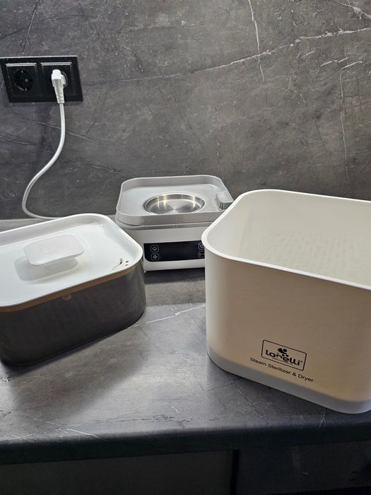 Стерилизатор със сушене lorelli + подарък ръчна помпа за кърма