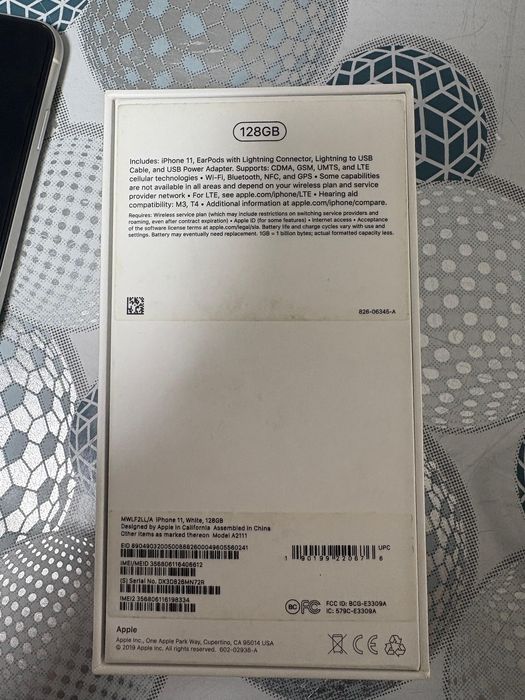 Продам  айфон 11 128гб