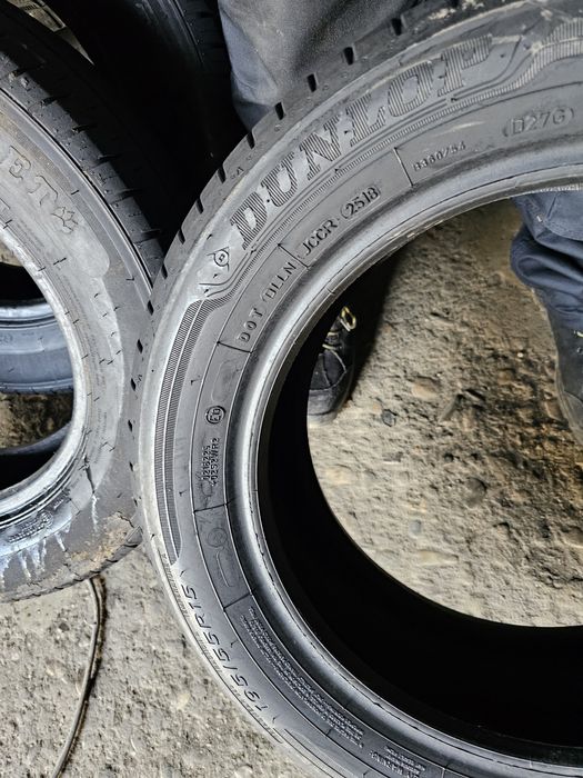2 anvelope vara 195 55 15 Dunlop