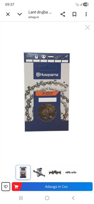 Vand lanturi de drujba husqvarna originale de 32dinti 33 dinți 36dinti pas 325