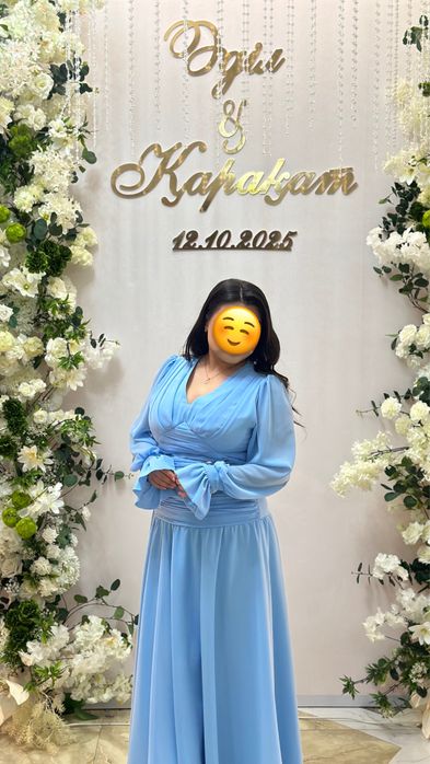 Вечернее платье длинное