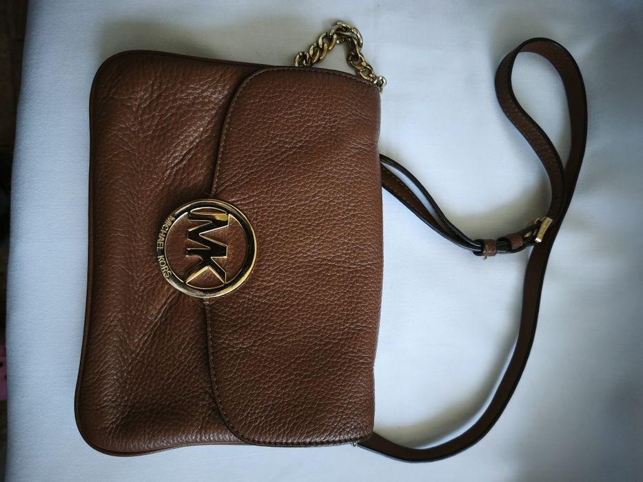 Michael Kors, малка чанта естествена кожа