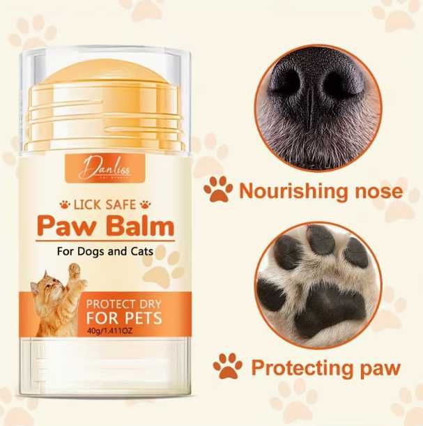 Balsam hidratant pernite labute caini si pisici! Lick-safe!