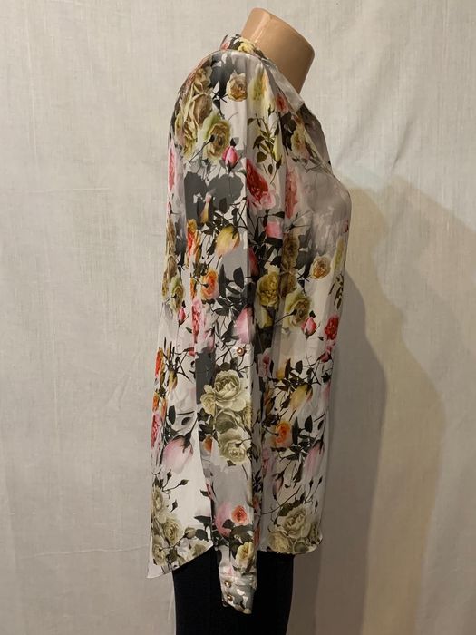 River Island Camasa gri cu model floral