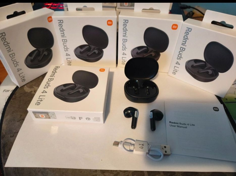 Căști Bluetooth True Wireless Xiaomi Redmi Buds 4 Lite negre