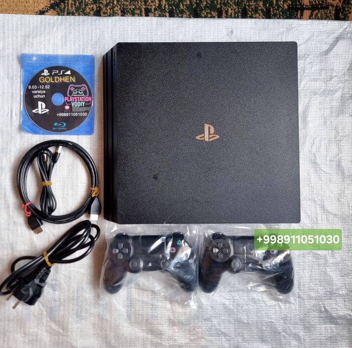 PlayStation 4 pro 1TB 4kUltraHD GoldHen